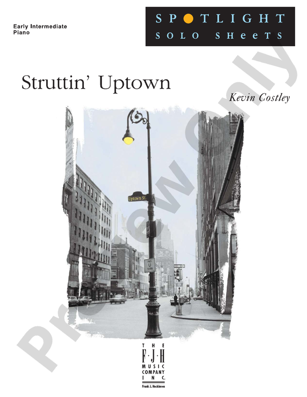 Struttin' Uptown - Piano (Digital Download)