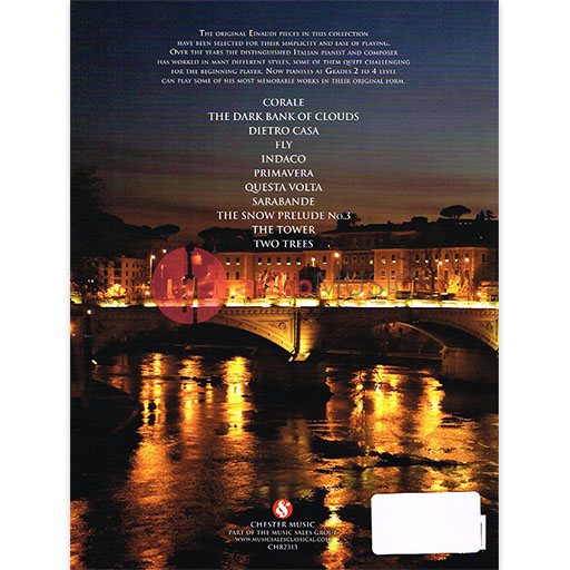 Einaudi - The Easiest Original Pieces - Piano Chester CH82313