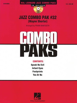 Jazz Combo Pak #32 - Wayne Shorter - Frank Mantooth Hal Leonard Score/Parts/CD