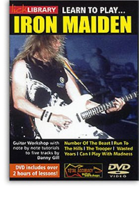 Learn To Play Iron Maiden Guitar Workshop Dvd -