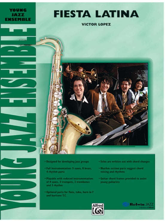 Fiesta Latina - Jazz Ensemble Conductor Score & Parts (Digital Download)