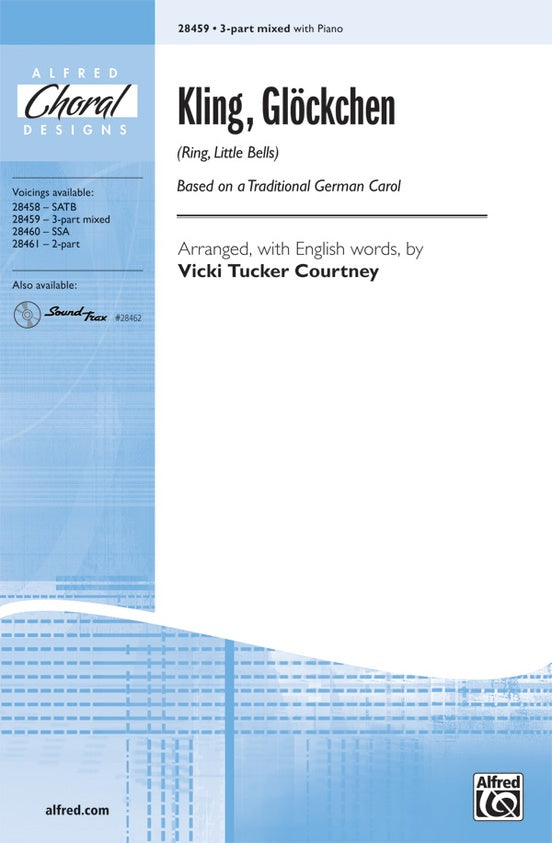 Kling, Glockchen (Ring, Little Bells) – 3-Part Mixed Choral Octavo (Digital Download)
