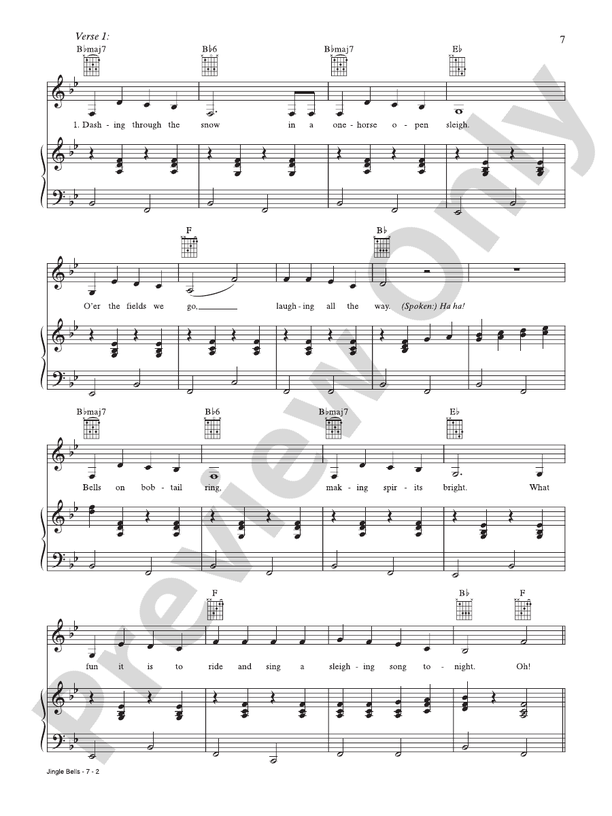 Jingle Bells - Amy Grant - PVG (Digital Download)