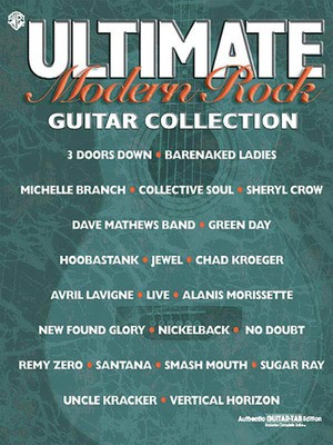Ultimate Modern Rock Guitar Collection - Guitar Alfred Music Guitar TAB with Lyrics & Chords