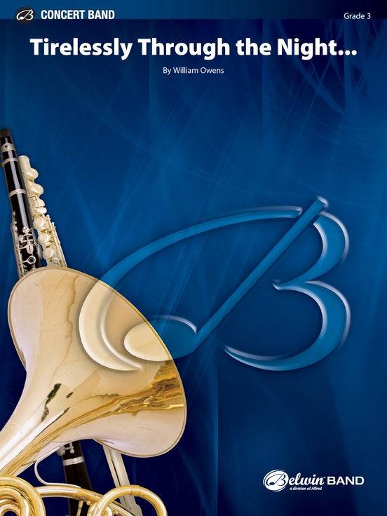 Tirelessly Through the Night... - Concert Band Conductor Score & Parts(Digital Download)