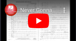 Rick Astley - Never Gonna Give You Up - Concert Band Grade 2 Score/Parts arranged by Conaway Hal Leonard 4007364