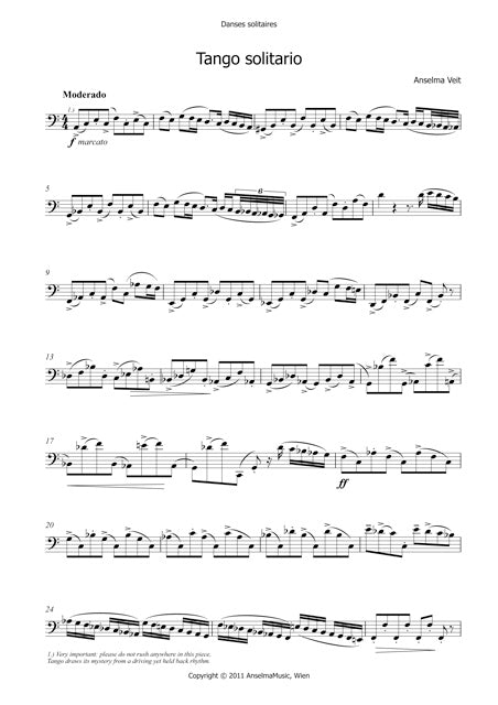 Veit - Danses Solitaires - Bassoon Solo Anselma Music AM613