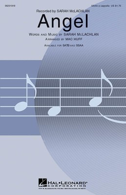 Angel - SSAA Mac Huff Hal Leonard Choral Score Octavo