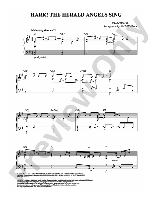Hark! The Herald Angels Sing - DSM-PS-0000559 - Piano (Digital Download)