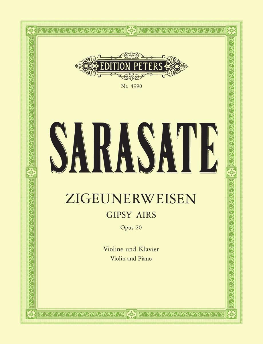 Sarasate - Zigeunerweisen - Violin/Piano Accompaniment - Peters EP4990