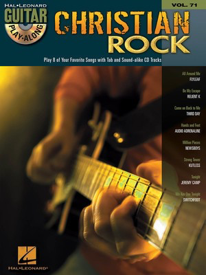 Christian Rock - Guitar Play-Along Volume 71 - Guitar Hal Leonard Guitar TAB with Lyrics & Chords /CD