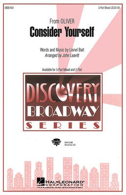 Consider Yourself (from Oliver) - 2-Part and Piano - Lionel Bart - 2-Part John Leavitt Hal Leonard Octavo