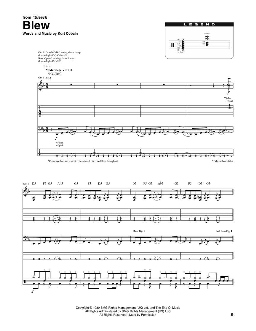Nirvana - The Complete Scores 1158009
