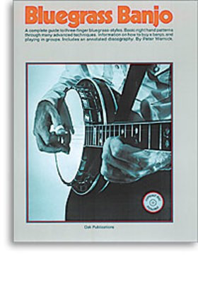 Bluegrass Banjo - Banjo Peter Wernick Oak Publications Banjo TAB /CD