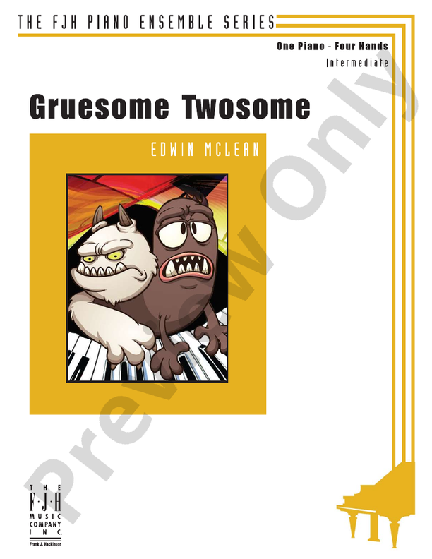 Gruesome Twosome - Piano (Digital Download)