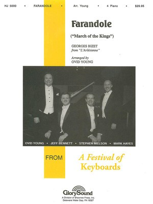 Farandole from 'L'Arlesienne Multiple Piano (4) (4-Book Set) - Hal Leonard Score/Parts