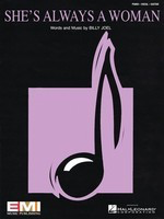 She's Always a Woman - Hal Leonard Piano & Vocal