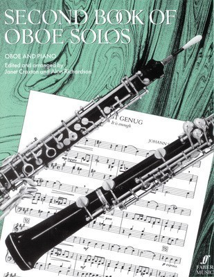 Second Book of Oboe Solos - Oboe/Piano Accompaniment- Oboe by Richardson/Craxton Faber 0571503284