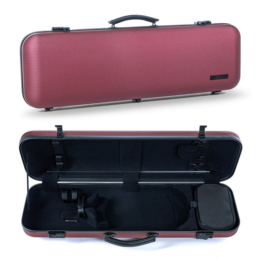 GEWA Air Avantgarde 2.4 Oblong Violin Case Bordeaux