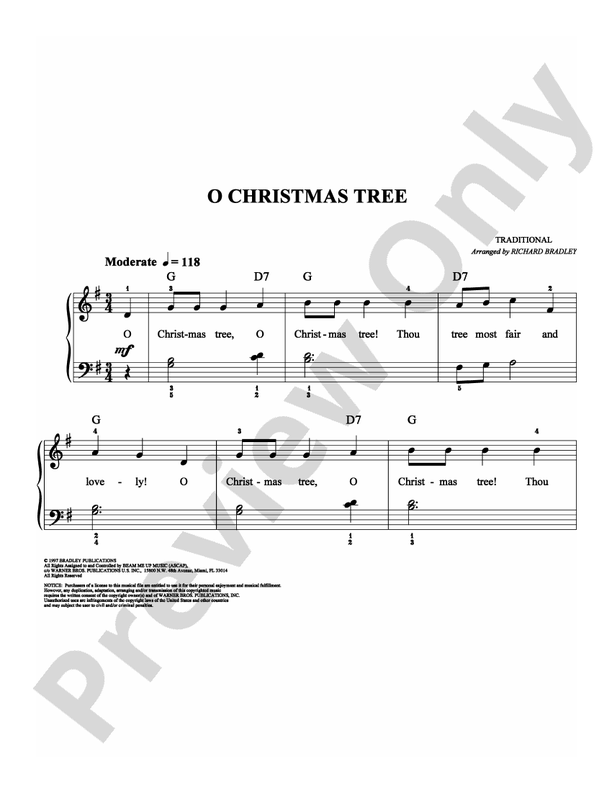 O Christmas Tree - DSM-PS-0000524 - Easy Piano (Digital Download)