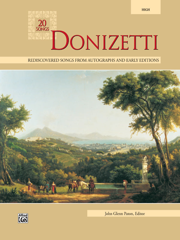 SONGS 20 BY DONIZETTI HIGH VCE