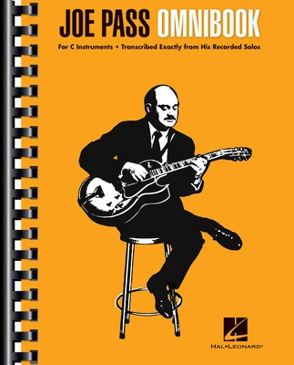 Joe Pass Omnibook - For C Instruments - C Instrument|Guitar Hal Leonard Guitar TAB Spiral Bound