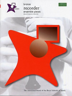 Music Medals Recorder Ensemble Pieces Copper
