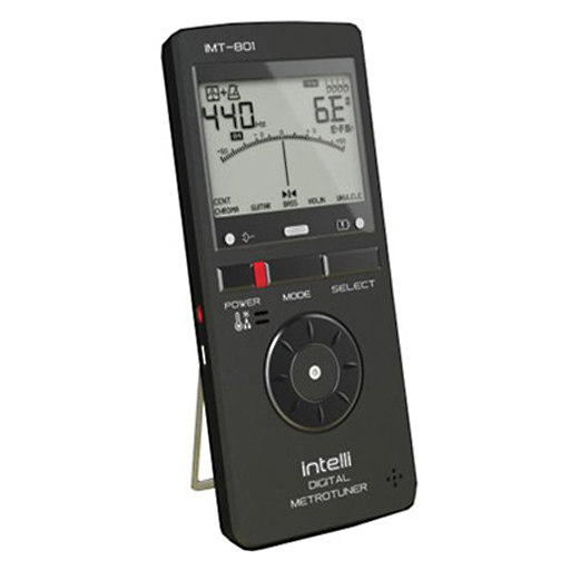 Intelli IMT-801 All-In-One Instrument Tuner, Metronome, Tone Generator, And Thermo-Hygrometer (IMT801