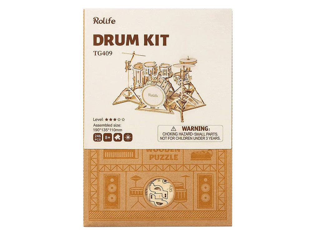 DIY Wooden Drum Kit