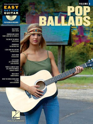 Pop Ballads - Easy Rhythm Guitar Series Volume 8 - Various - Guitar Hal Leonard Guitar TAB /CD