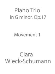 Piano Trio in G minor - Instrumental Ensemble (Digital Download)