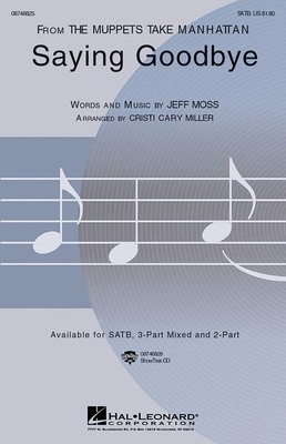 Saying Goodbye - Cristi Cary Miller Hal Leonard ShowTrax CD CD