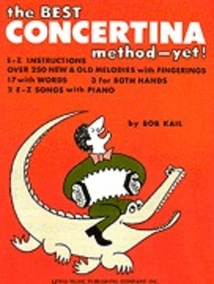 The Best Concertina Method Yet - Accordion Bob Kail Ashley Publications Inc.