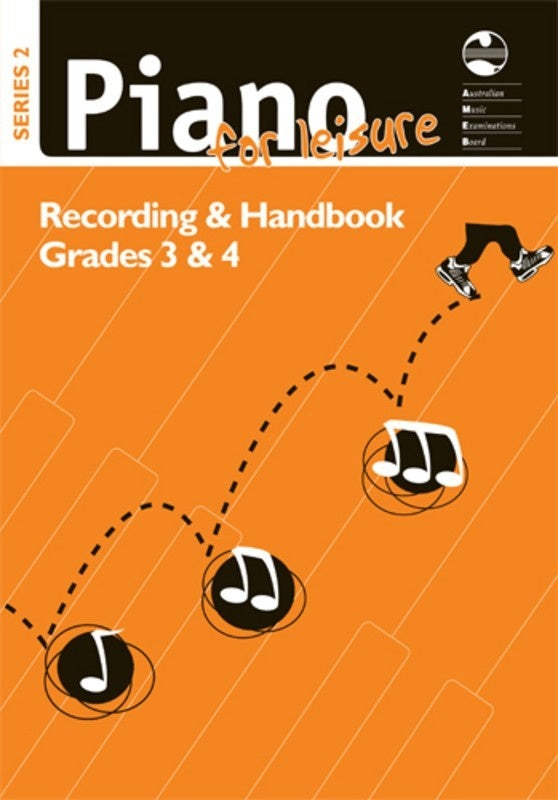 AMEB Piano For Leisure Series 2 Grades 3-4 CD Recording & Handbook AMEB 1203065539