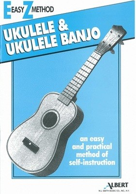 EZ Method Ukulele - Blue - Ukulele Sasha Music Publishing Softcover