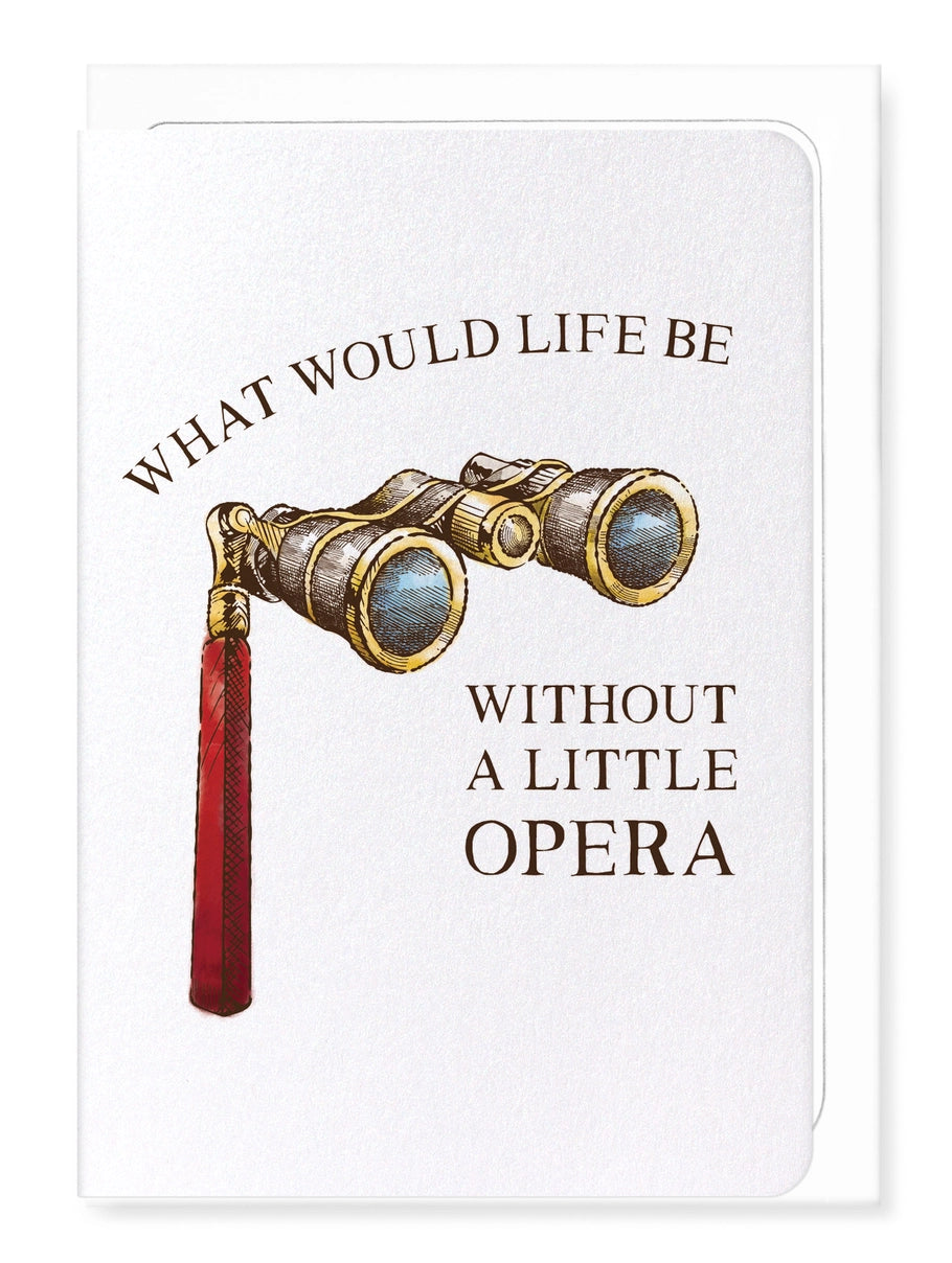 Greeting Card Life and Opera: Victorian Greeting Card