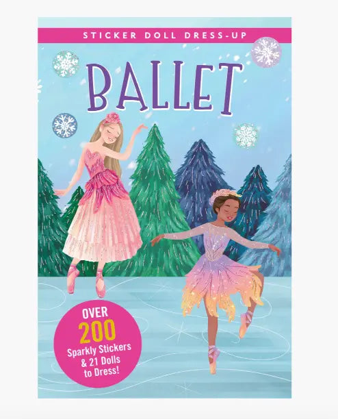 Sticker Doll Dress-up Ballet Book