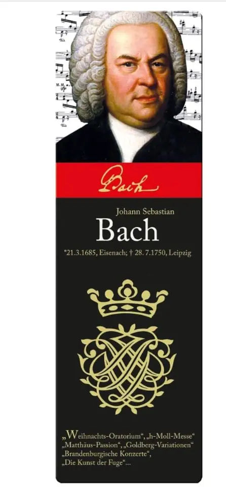 Bach Bookmark