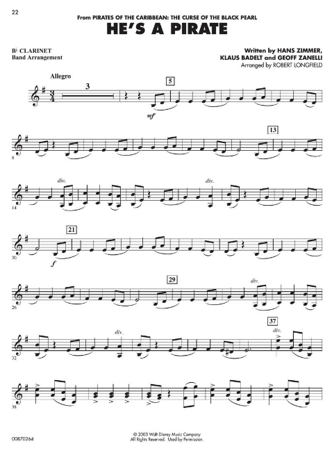 Essential Elements Disney Favorites - Clarinet - Hal Leonard