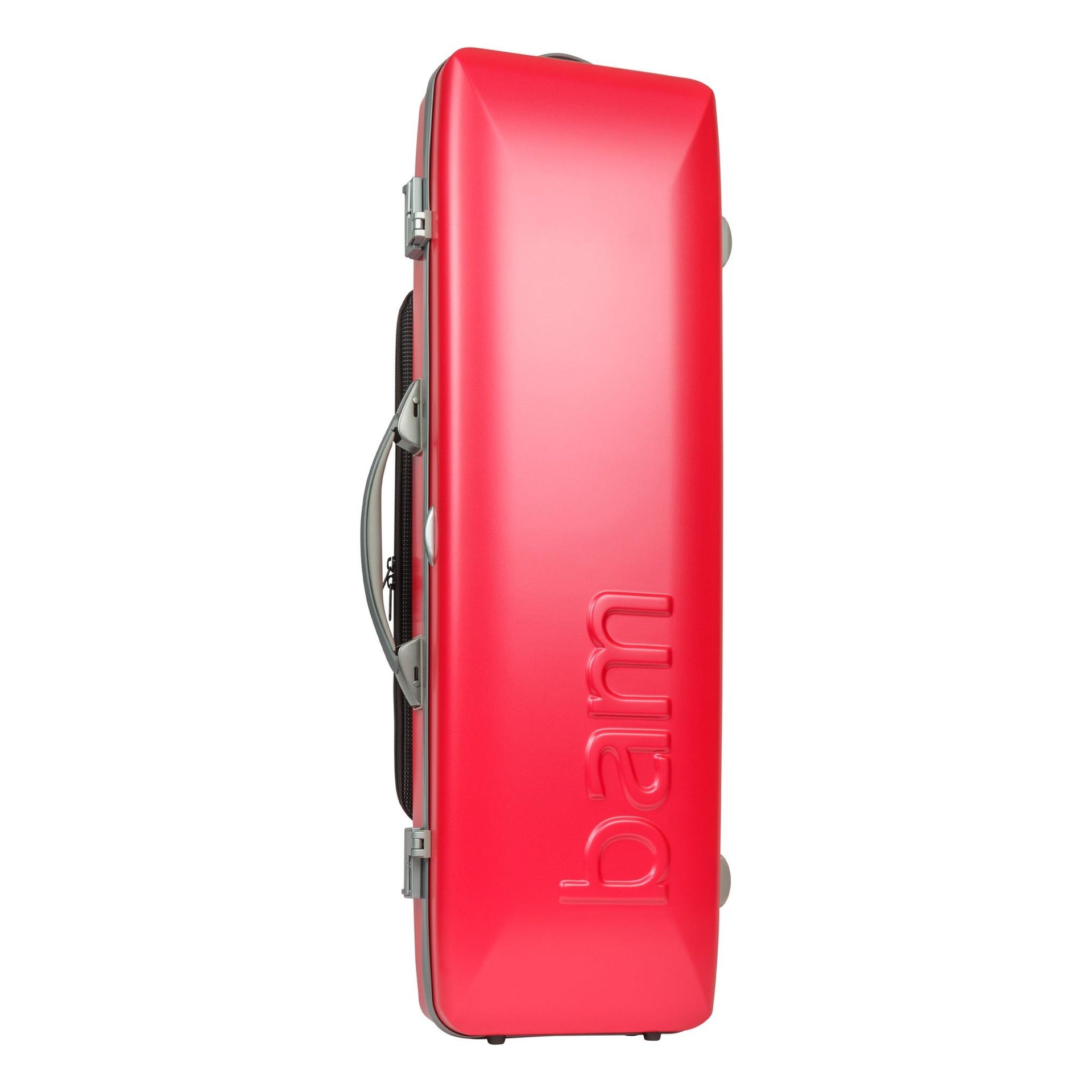 BAM Graffiti Hightech Oblong Violin Case Red/Silver