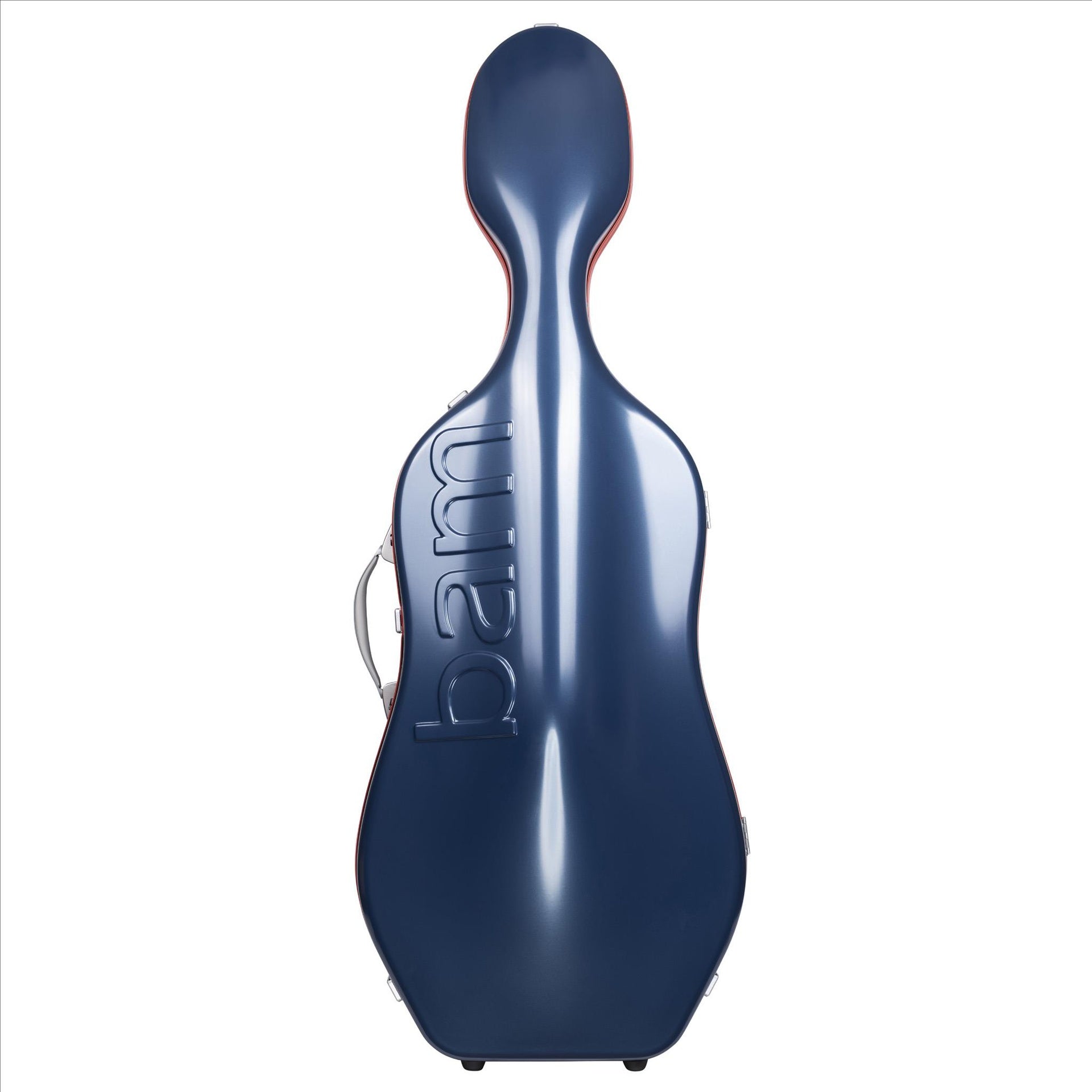 Cello Case - Bam Graffiti Hightech 'Slim' Blue with Red Seals