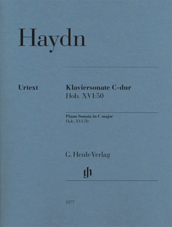 Piano Sonata in C Major Hob.XVI:50 - HN1577