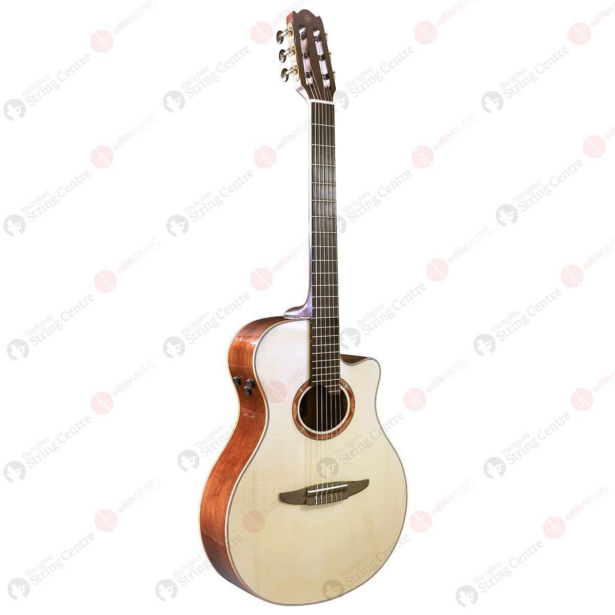 Yamaha NTX5 Acoustic Electric Classical Guitar with Reinforced Bag Natural