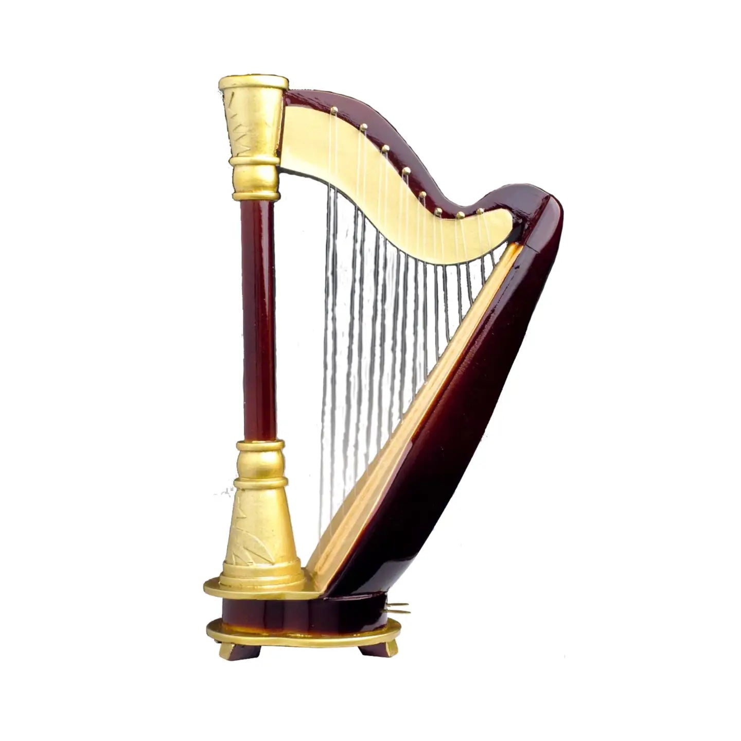 Miniature Wooden Harp