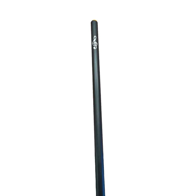 Black Pencil with a Silver Treble Clef and Coloured Crystal on the Top
