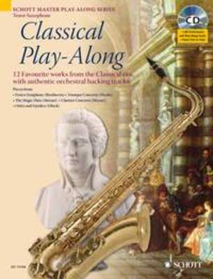 Classical Play Along Tenor Sax Bk/Cd -