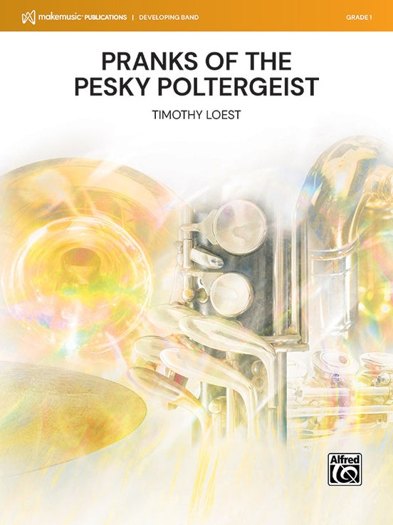 Pranks of the Pesky Poltergeist – Concert Band Conductor Score & Parts (Digital Download)