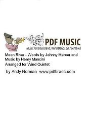 Moon River - Wind Quintet (Digital Download)
