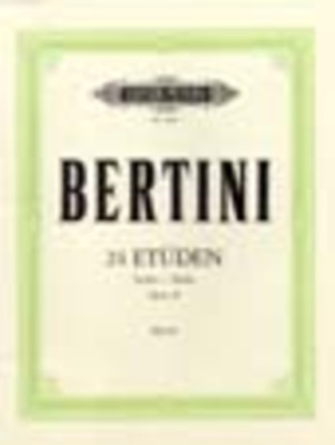 Bertini - Studies Vol. 1 - Piano Solo - Peters EP182A
