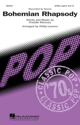 Bohemian Rhapsody - Freddie Mercury - SATTBB Philip Lawson Hal Leonard Octavo